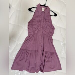 Cinq à Sept Purple Mini Dress